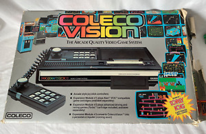 New ListingVintage Coleco Vision Console 1982 w/2 Controllers Adapter Booklets Original Box