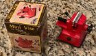 Vtg Mini Vise Plastic Vacuum Base Hobby Craftsman Sportsman No. 311 Original Box