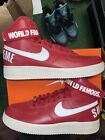 Size 11.5 - Nike Supreme x Air Force 1 SP High Red