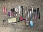 Makeup And Brush Lot Of 34 Items! Plus A Bag! Lancôme, Mary Kay, Color Pop-used
