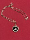 Chanel Vintage CC Heart Charm Necklace, Upcycled