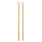 1 Pair Timpani Mallets Soft Felt Head Wooden Handle Percussion Drumsticks B3C0