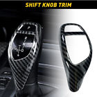 Carbon Fiber Gear Shift Knob Cover For Trim BMW F30 F20 F10 F15 F25 X5 X3 EOA (For: 2009 BMW X5 xDrive35d Sport Utility 4-Door 3.0L)