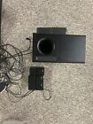 Bose acoustimass 10 System, double cube, redline, Subwoofer And Speakers