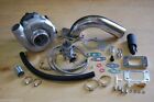 T3/T4 Hybrid Turbocharger Kit T3 T4 Turbo -3an Braided, pipe, BOV, Stage 1 (For: CRX)