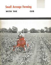 Small Acreage Farming with the Farmall Cub IH Sales Promotional Dealer Booklet