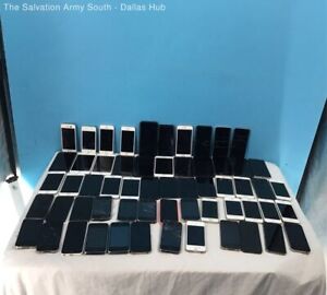 Lot of 59 Apple iPhone - Various Models and Conditions - All As Is PARTS/REPAIR