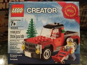 NEW Lego 40083 Creator Christmas Tree Truck 2013 Limited Edition NEW IN BOX