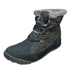 Columbia Minx Shorty Omni-Heat Winter Boot Waterproof Black Quilted Size 10
