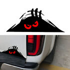 Funny Vinyl Sticker Decal Peeking Red Eyes Monster Car Bumper Window Accessories (For: 2023 Kia Soul)