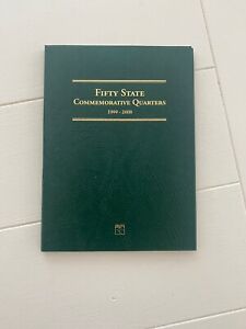 Fifty State Commemorative Quarters 1999-2008 Littleton Coin Folder Book NEW