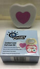 4 Pcs Exquisite Contact Lens Cases Mini Cute Travel Kit & No Leak Box Full Care