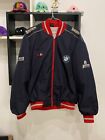 Vintage 90s BMW Williams F1 Team Michelin Racing Bombers Jacket Mens Size L