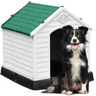 New ListingOutdoor Large Dog House Indoor Doghouse Puppy Shelter Water Resistant