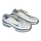 Nike Max Air Golf Shoes Womens Size 6.5  White Blue Athletic Cleats