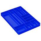 ERNST Tool Garage Organizer Tray Blue 10-Compartments