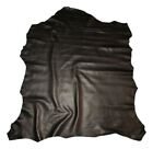 Economy Thin 2 oz Black Crafting Sheepskin Leather Hide Linings Costumes