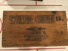 Pikes Whetstone Vintage Wood Advertising Box Shipping Crate scythestone