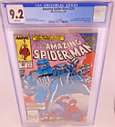 Amazing Spider-Man #329 CGC 9.2 White Pages Marvel Comics 2/90 Tri Sentinel