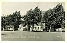Lowell Grammar School Turlock California CA UNP 1940s B&W Chrome Postcard