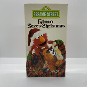 Sesame Street - Elmo Saves Christmas (VHS, 1996) Maya Angelou Charles Durning