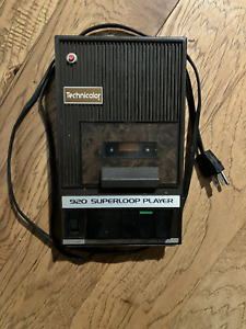 Vintage Technicolor 920 Superloop cassette tape player Model 920T
