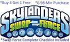 *Buy 4=1Free Skylanders Swap Force Complete UR Set w Checklist*$6.98Minimum👾