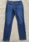 Signature Levi Strauss Shaping Womans Jeans Size 12 Pull On Super Skinny Blue