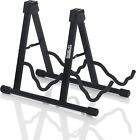 Rok It A-Frame Double Guitar Stand; Holds Standard Electric and Acoustic Guitars