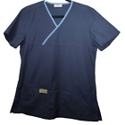 Urbane Scrubs Women's Size Extra Small Blue Short Sleeve Lot Of 5 Medical