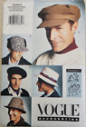 V8893 Vogue 8893 Sewing Pattern Men's Hats Cap Beret in 5 Styles Size S-XL RARE
