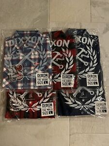 Dixxon Flannel Lot Of 5 Size Large