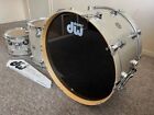 BRAND NEW DW COLLECTOR’S SERIES PURE MAPLE DRUM SET BROKEN GLASS 13 16 24 DRUMS