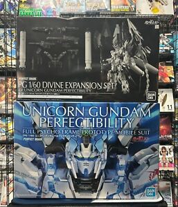 Bandai PG 1/60 Unicorn Gundam Model Kit + Divine Expansion Set