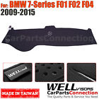 Wellvisors Dash Mat Dashboard Cover For BMW 2009-2015 7 Series F01 F02 F04 Black