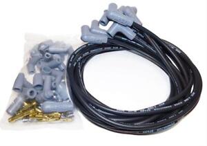 MSD Spark Plug Wires Spiral Core 8.5mm Black 90 Deg Boots Universal V8 Set 31233