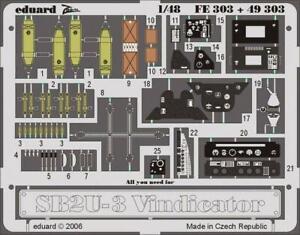 eduard 49303 1/48 Aircraft- SB2U-3 Vindicator for Accurate Miniatures