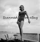 JANINE GRAY LEGGY YOUNG CULT TV MOVIE ACTRESS - 1 NEGATIVE 1950s