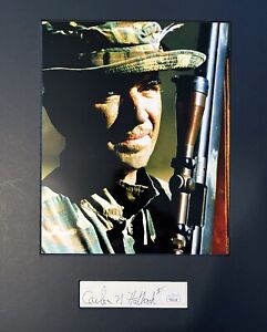 Carlos Hathcock Vietnam Sniper JSA COA 