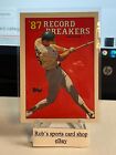 New Listing1988 Topps Mark McGwire 1987 Record Breakers #3 Error Baseball Card White patch
