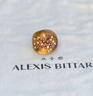 Alexis Bittar Lucite Inverted Center & Multicolor  Crystal Dusted Ring