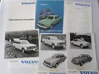 1975 Volvo Press Kit Brochure w/ Photos 164 240 Series Sedan Station Wagon