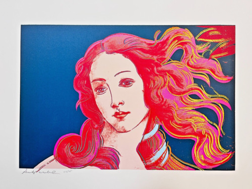 Andy Warhol Botticelli’s 