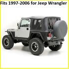Smittybilt Black replacement Soft Top & Rear Tinted Windows FOR Jeep Wrangler TJ (For: Jeep TJ)