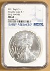 New Listing2021 Type One American Eagle Silver Dollar NGC MS69