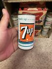 7 UP Can Flat Top 10 Ounce Original 1950s Seven Up Soda Can