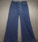 Vintage Levis Mens Jeans Blue 38x34 Medium Wash Button Fly 501 Street Bagg Denim