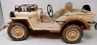 Vintage 2002 Hasbro Toys GI Joe 1941 Willys Jeep Desert Patrol Vehicle 1/6 Scale