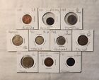 10 pc. Mixed Foreign Coins -Various Denominations, Conditions & Composites Lot 4
