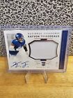 2022 National Treasures Kayvon Thibodeaux Silver Crossover RC Patch Auto /99